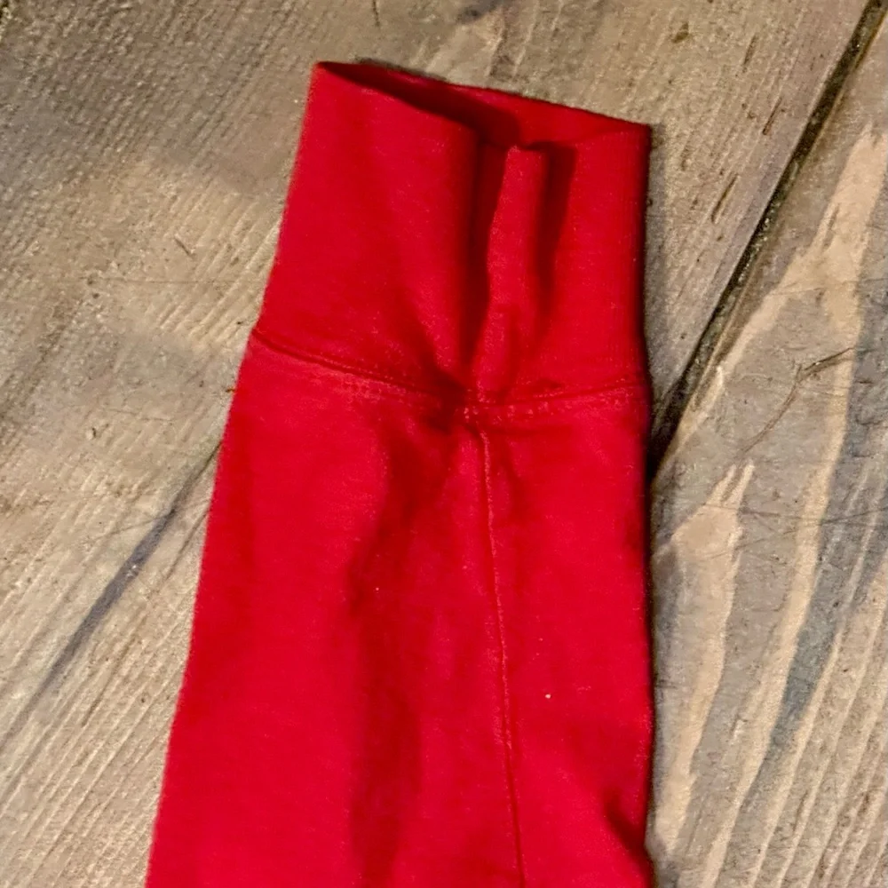 Champion Red Crewneck Long sleeve Tee - Picture 3 of 5